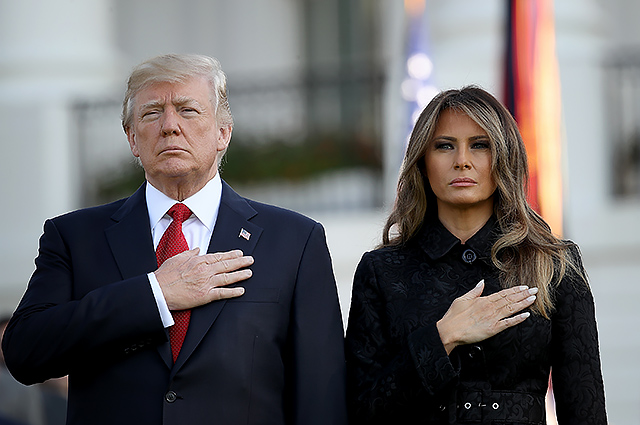 Мелания и Дональд Трамп