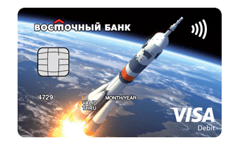 Дебетовая карта Восточного Банка №1